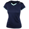 Yonex Women's YTL4 Crew T-Shirt Navy Blue