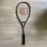 Wilson Pro Staff L Squash Racket Silver Red OUTLET