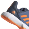 Adidas CourtJam XJ Junior Tennis Shoes Blue Orange