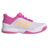 Adidas Adizero Club Junior Tennis Shoes White Pink