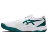 Asics Men's Gel Challenger 13 Clay/Padel/Tennis Shoes White Velvet Pine