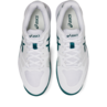 Asics Men's Gel Challenger 13 Clay Tennis Shoes White Velvet Pine