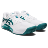 Asics Men's Gel Challenger 13 Clay/Padel/Tennis Shoes White Velvet Pine
