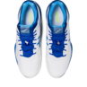 Asics Men's Gel Court FF Novak Tennis Shoes White Tuna Blue