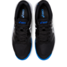 Asics Men's Gel Challenger 13 Tennis Shoes Black Electric Blue