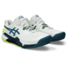 Asics Men's Gel Resolution 9 Tennis Shoes White Restful Teal