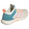 Adidas Adizero Ubersonic 4.0 Men's Tennis Shoe Off White Orange