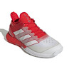 Adidas Men's Adizero Ubersonic 4.0 Tennis Shoe Vivid Red Cloud White