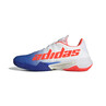 Adidas Men's Barricade Tennis Shoes Lucid Blue Solar Red