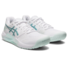 Asics Women's Gel Challenger 13 Tennis Shoes White Smoke Blue