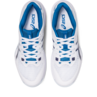 Asics Women's Gel Tactic Indoor Shoes White Indigo Blue