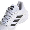 Adidas Women's Novaflight Indoor Court Shoes White Silver Metallic