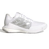 Adidas Women's CrazyFlight Indoor Shoes Cloud White Metallic Silver