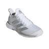Adidas Women's Adizero Ubersonic 4.0 Tennis Shoe White Silver