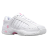 K-Swiss Women's Defier RS Tennis Shoes White Sachet Pink